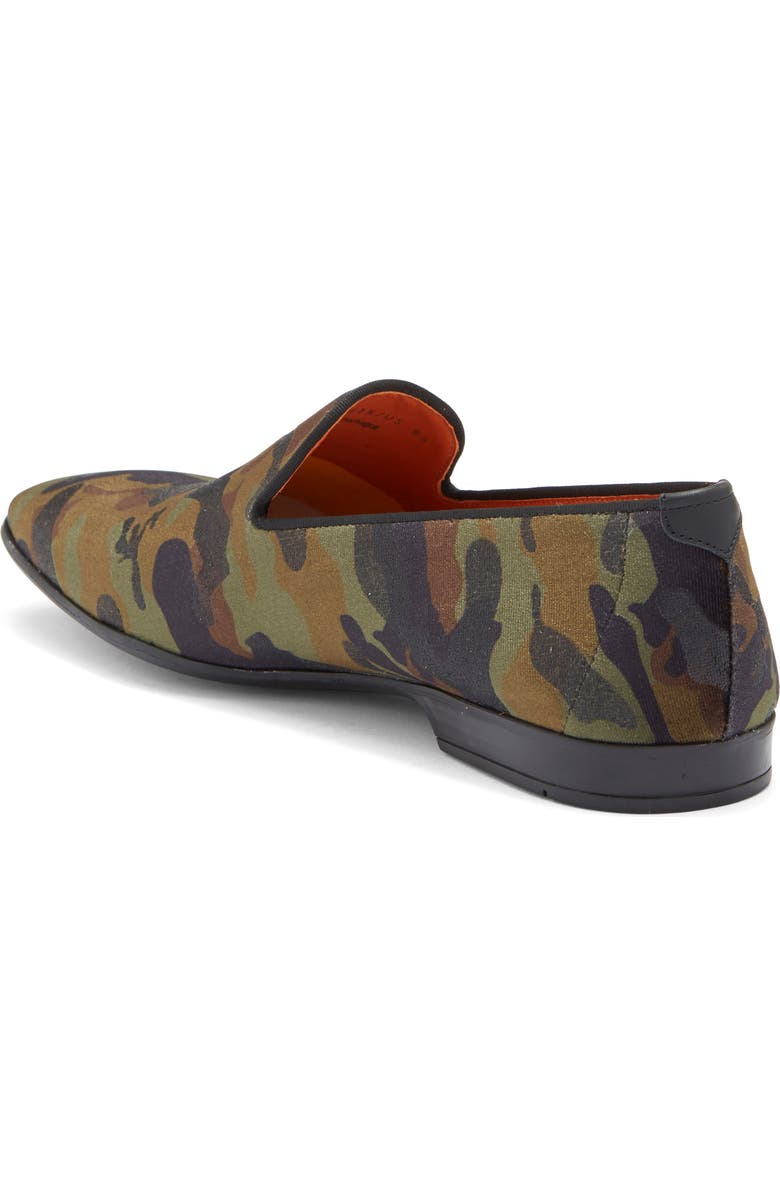 Magnanni Voto Camo Velvet Loafer, Alternate, color,