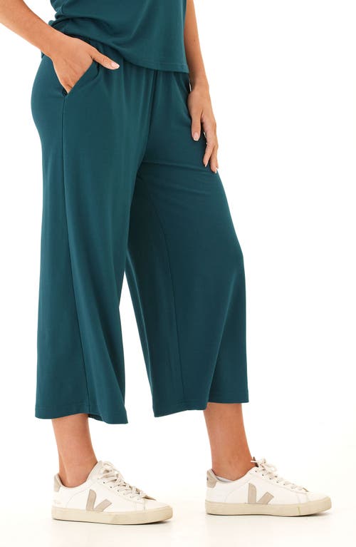 Threads 4 Thought Serena Wide Leg Crop Pants In Green