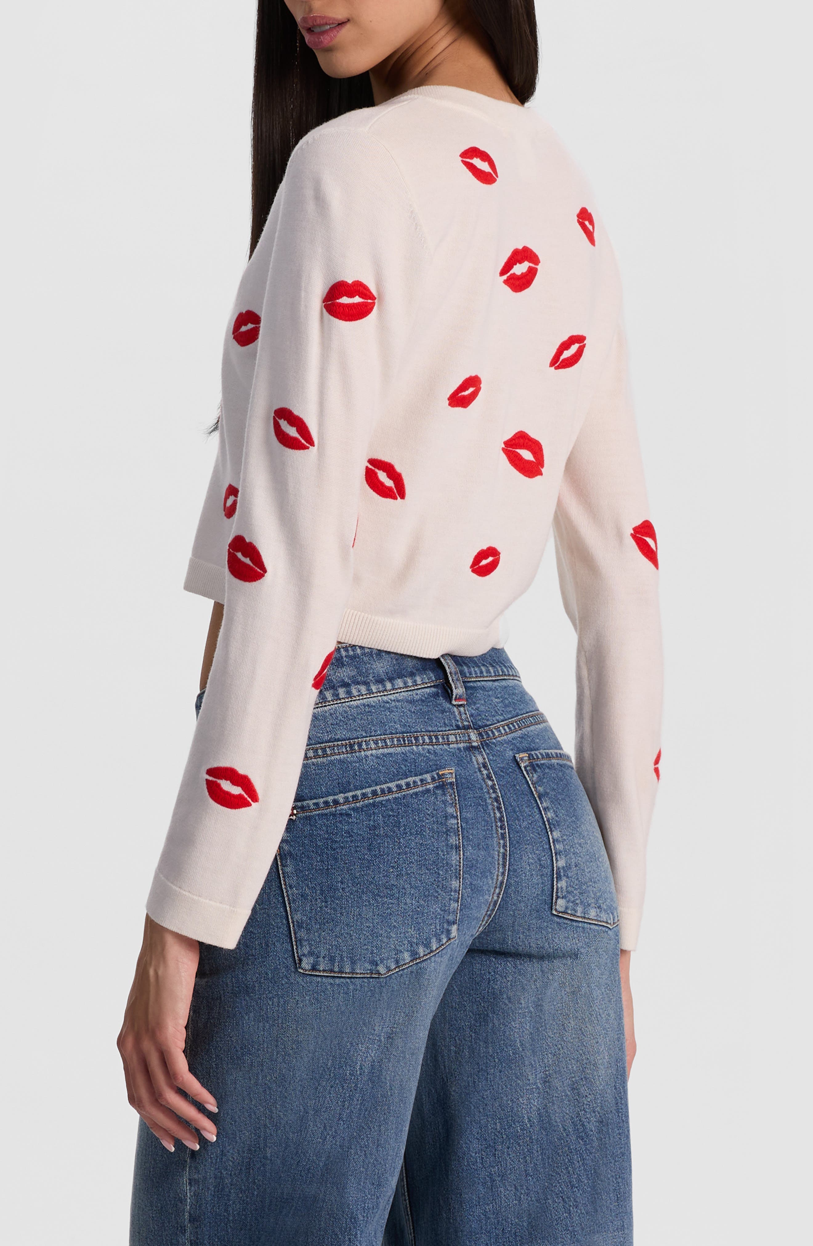 Daroda Lip Cardigan - image 2