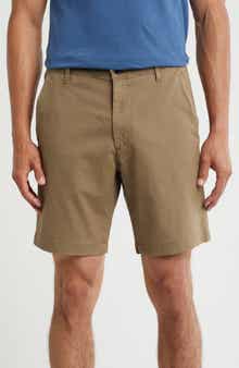 AG Lux Flat Front Chino Shorts