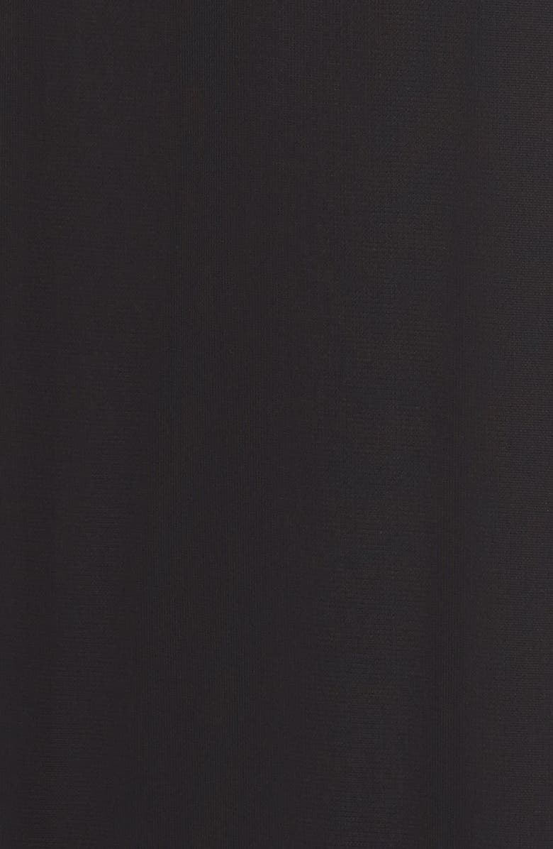 Alex Evenings Wide Leg Mesh Pants, Alternate, color, Black