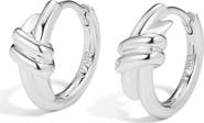 Luv AJ The Margaux Knot Hoop Earrings