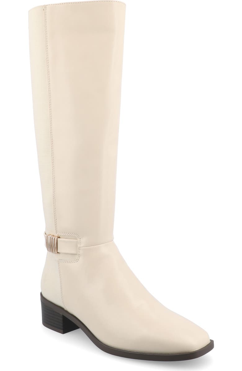 Journee Collection Londyn Boot, Main, color, Bone