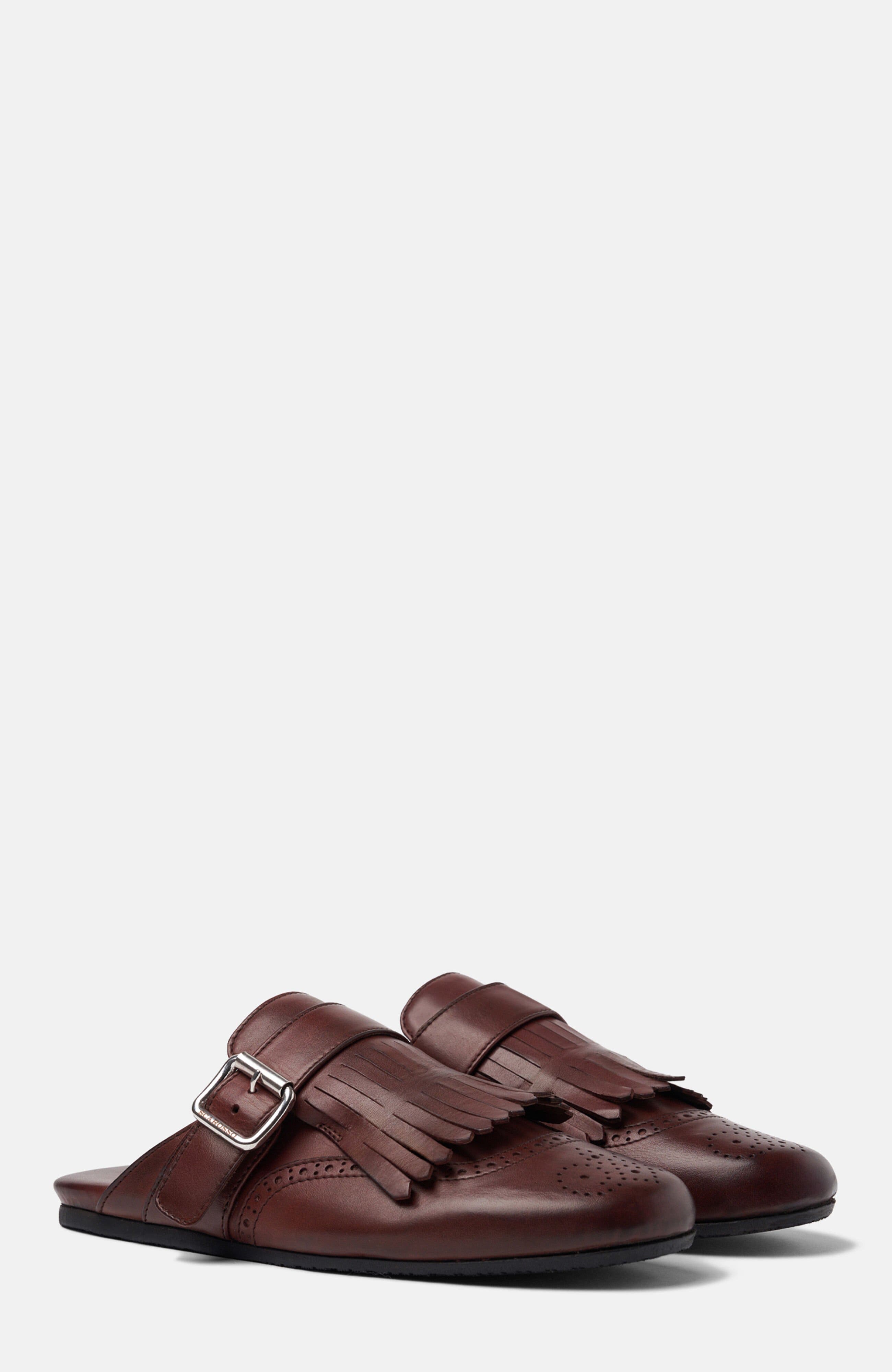 SCAROSSO Gemma Mules, Main, color, Cognac - Calf