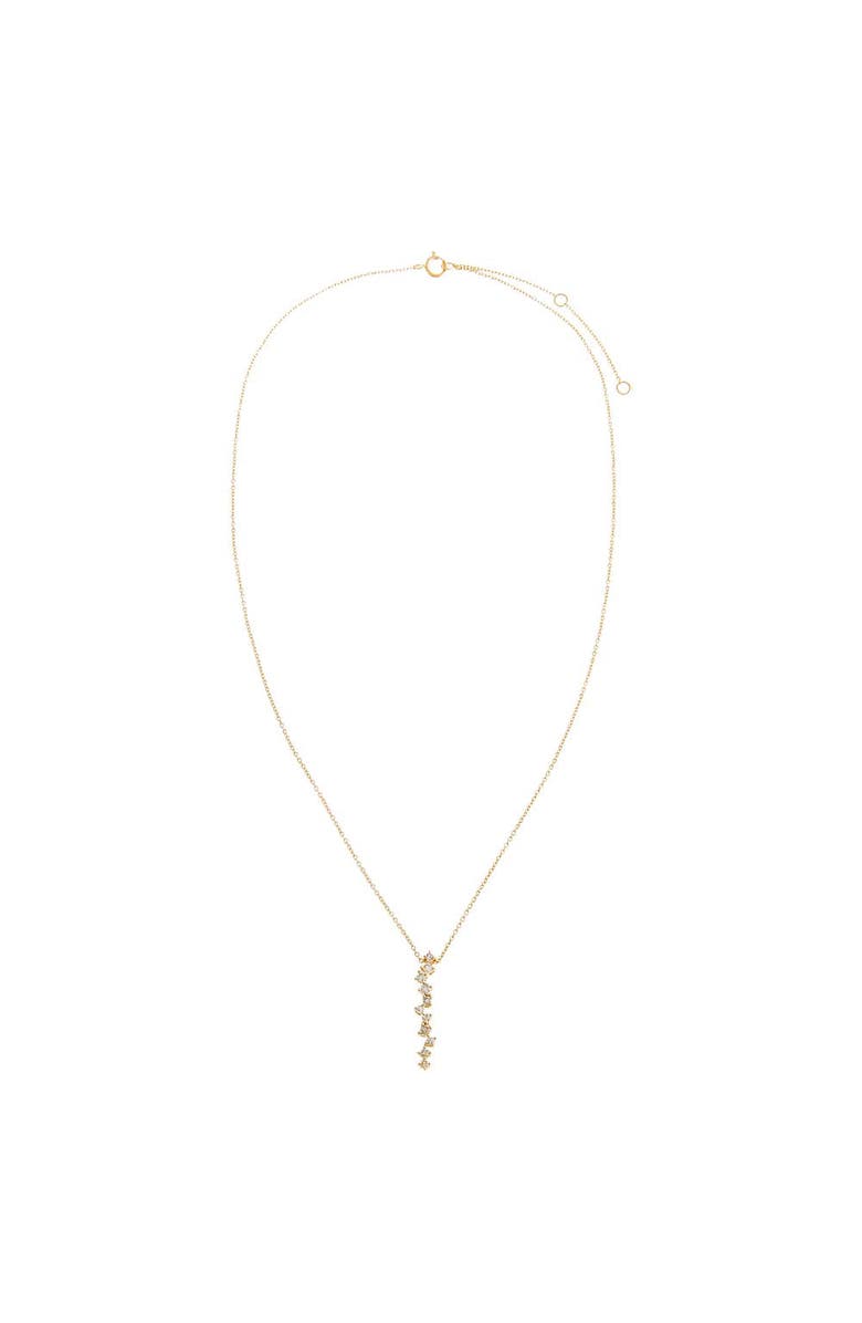 BY ADINA EDEN Diamond Scattered Drop Pendant Necklace 14K, Alternate, color, 14K Gold