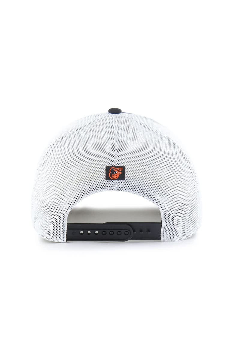 '47 Men's '47 Black/White Baltimore Orioles Fairway Trucker Adjustable Hat, Alternate, color, Black