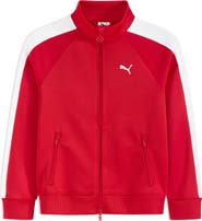 PUMA Kids' T7 Foundations Piqué Track Jacket