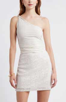 Open Edit Twist One-Shoulder Top