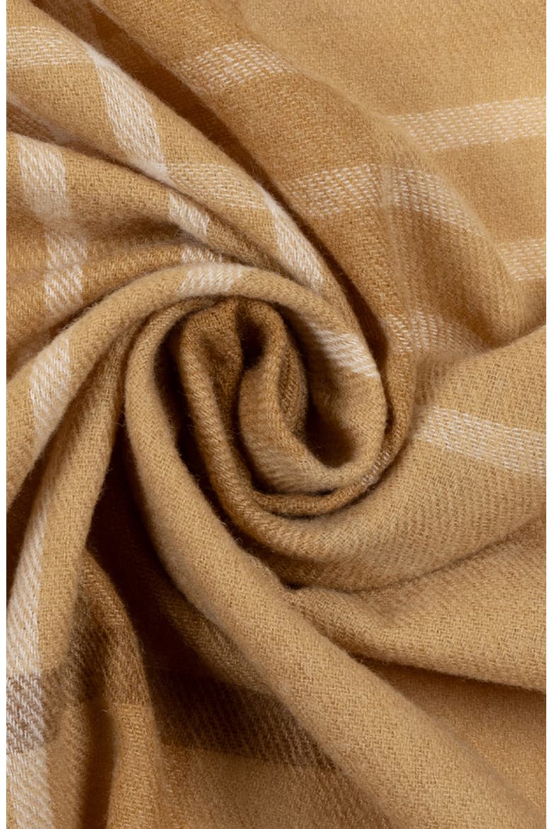 Wool Blend Square Scarf, Alternate, color, CAMEL MULTI