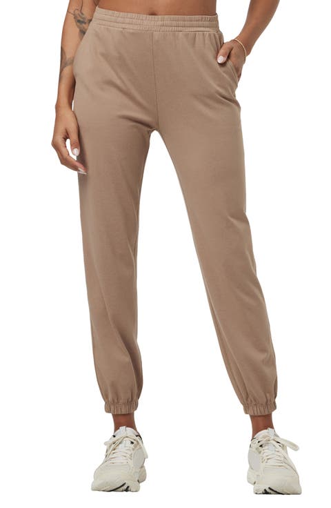 Isaac Faux Suede Crinkle Joggers