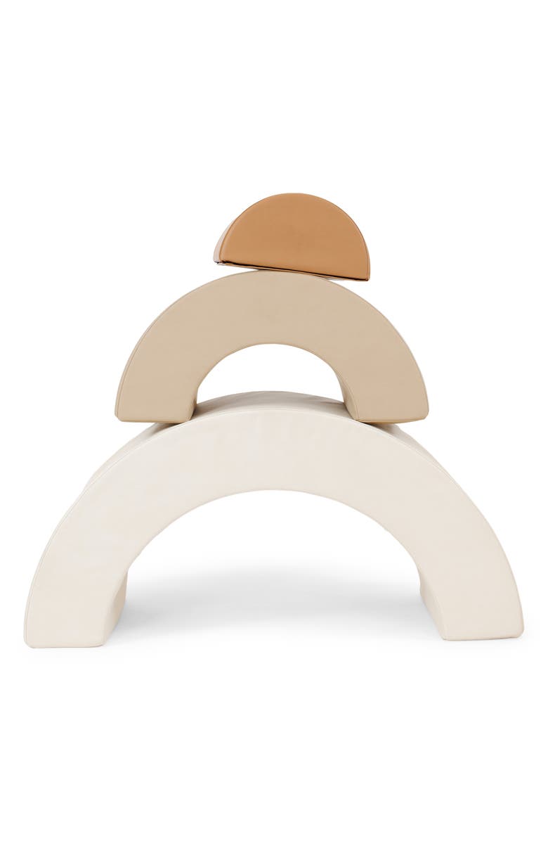 GATHRE Arc Faux Leather Playset, Main, color,