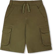 Deux par Deux Stretch Twill Bermuda with Cargo Pockets