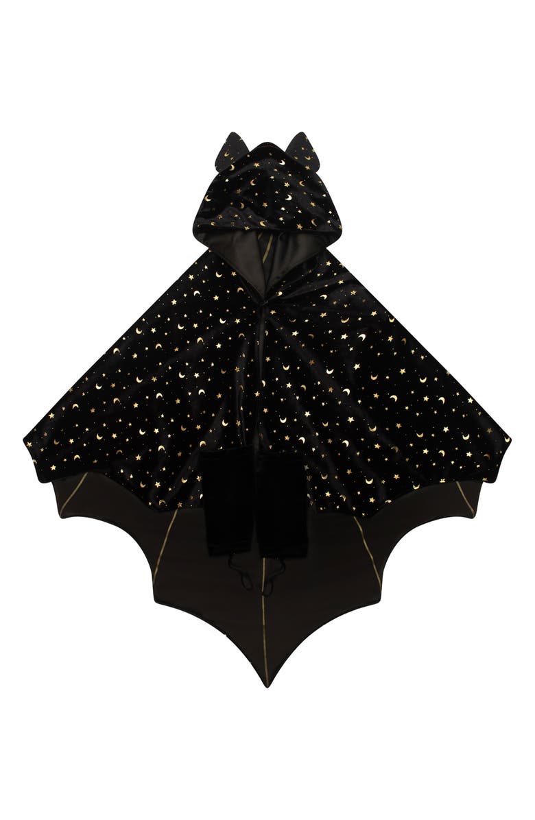 Mimi & Lula Kids' Bat Cape, Main, color, Black