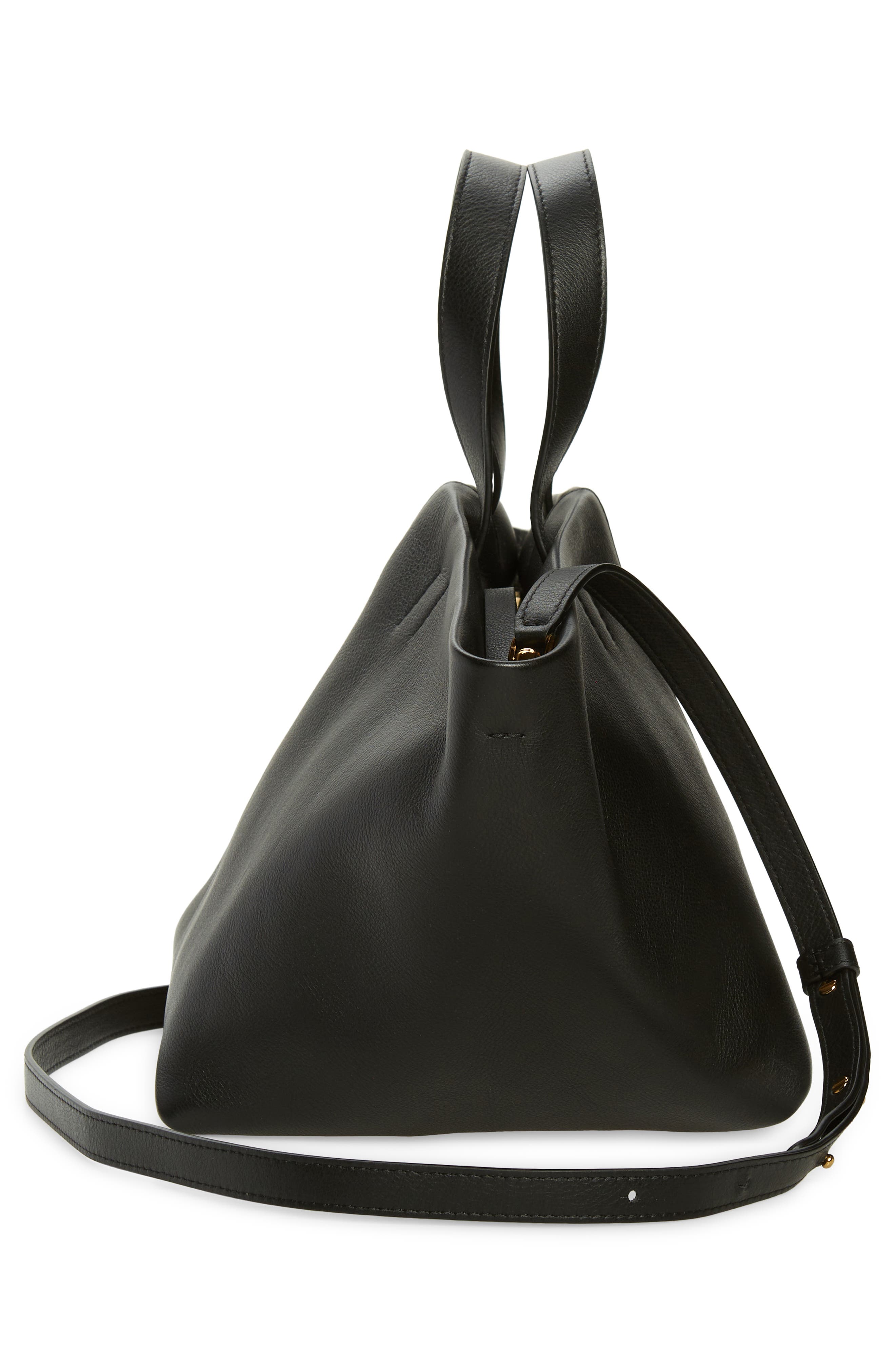 Mansur Gavriel Tulipano Leather Crossbody Bag, Alternate, color, 