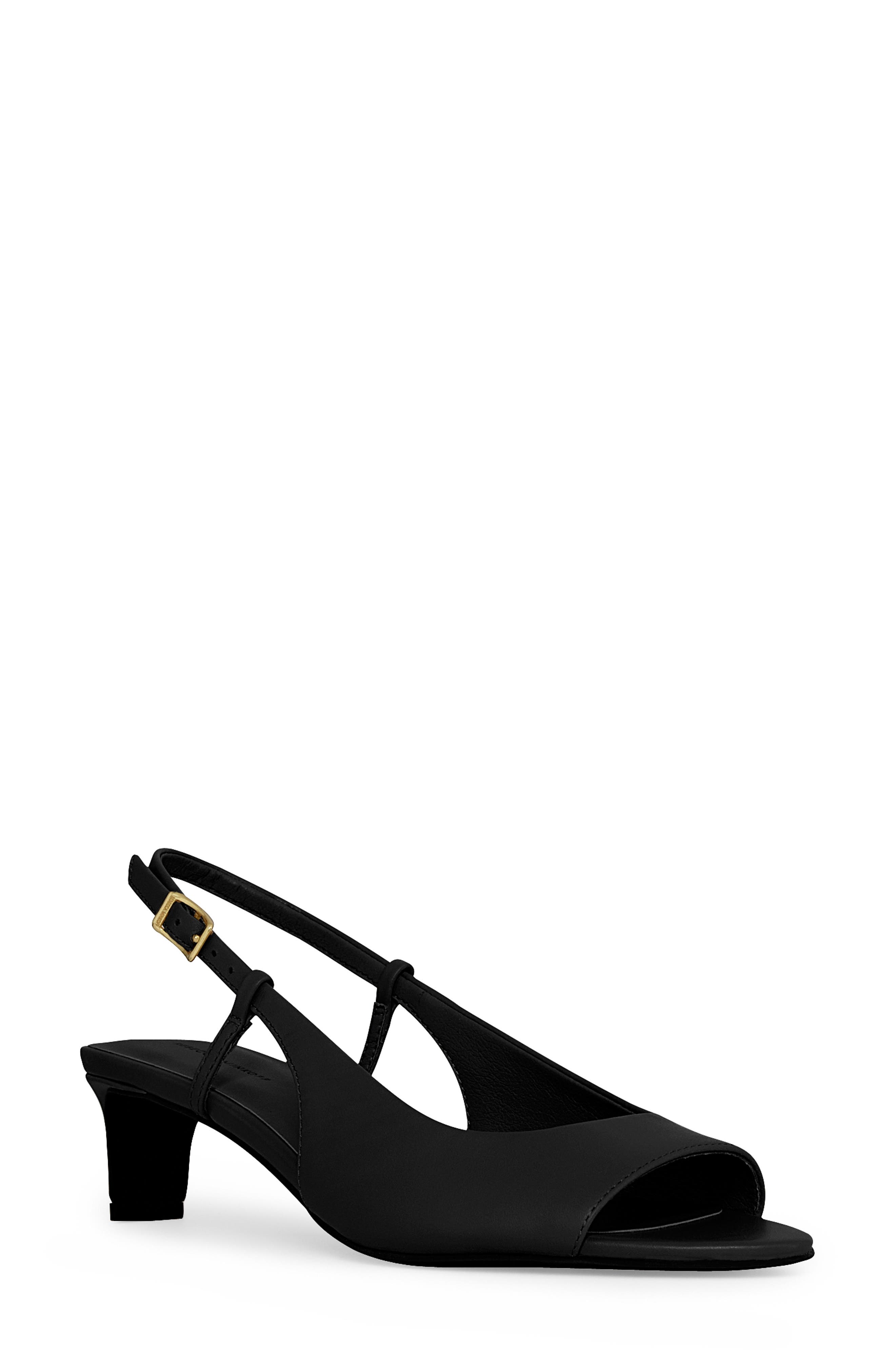 Rebecca Minkoff Slingback Sandal, Main, color, Black