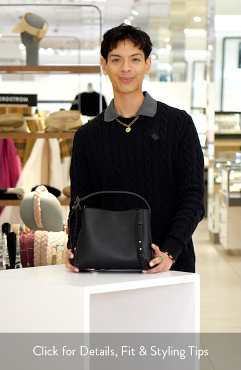 Faux Leather Shopper Tote, sales video thumbnail