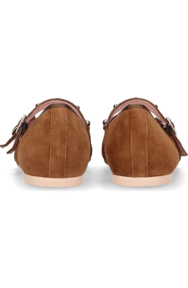 Pretty Ballerinas Double Buckle Cowboy Loafer, Alternate, color, Tan