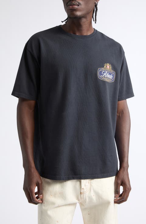 Safari Crest Cotton Graphic T-Shirt