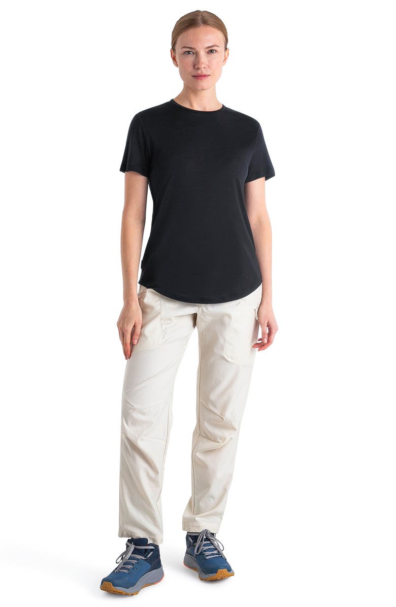 Icebreaker 125 Cool Lite Sphere T-Shirt, Alternate, color, Black