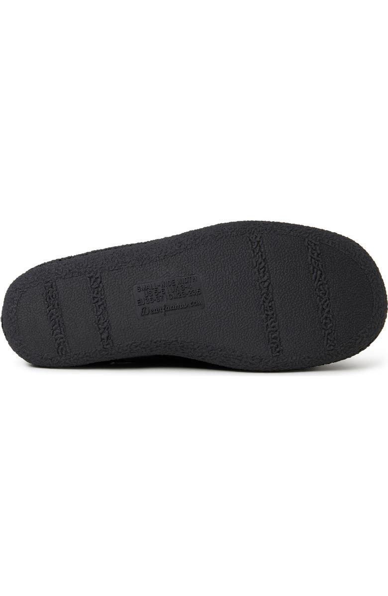 DEARFOAMS Velour Clog Slipper, Alternate, color,