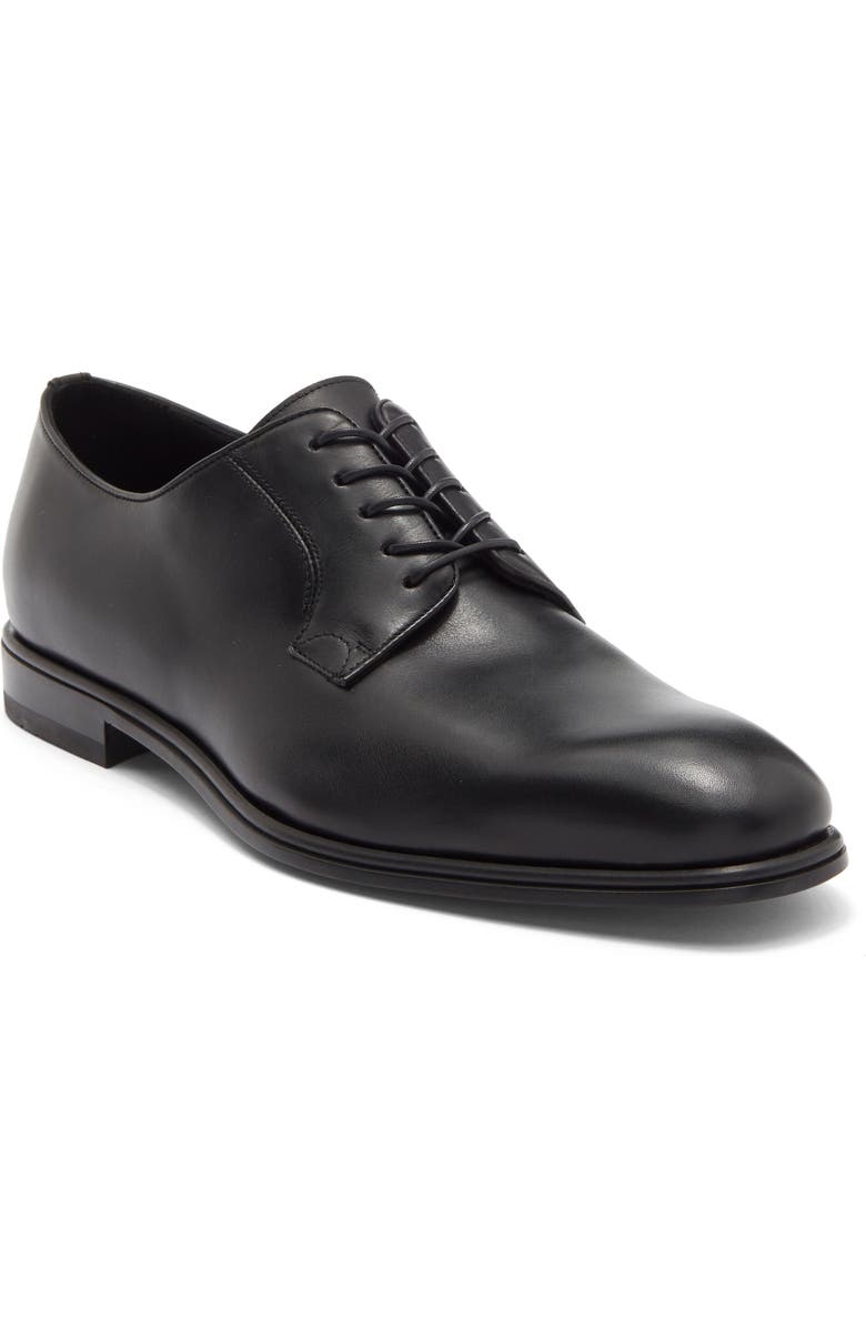 FERRAGAMO Blucher Oxford, Main, color, Black