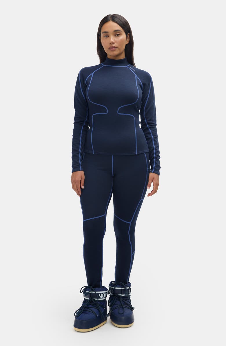 Halfdays Fay Base Layer Top, Alternate, color, Navy