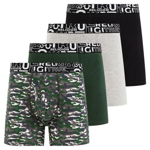 Boxer Briefs Stretch Underwear Pack of 4