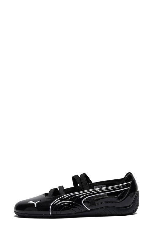 Puma Speedcat Ballet Glossy Sneaker In Black