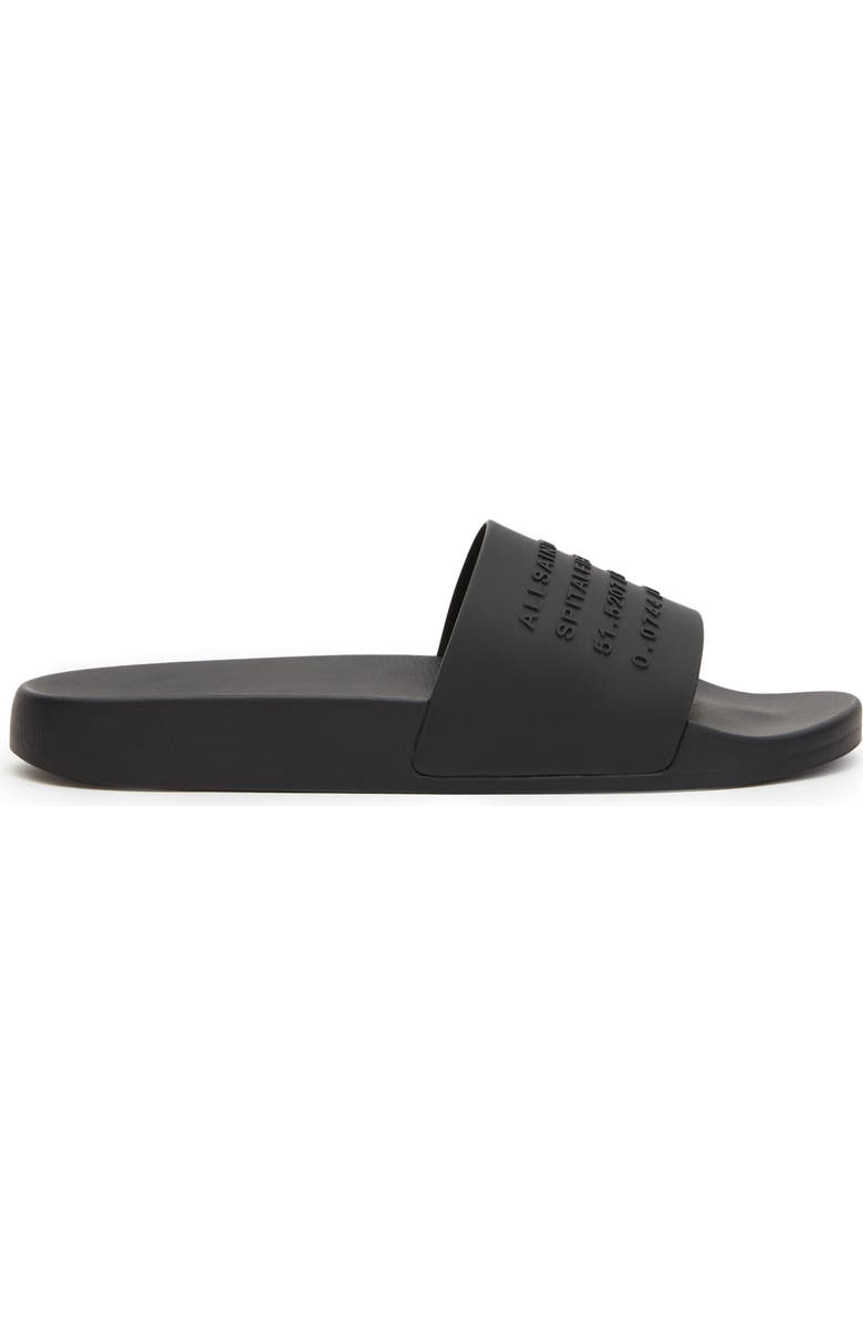 AllSaints Renegade Slide Sandal, Alternate, color,