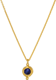 Ottoman Hands Birthstone Pendant Necklace