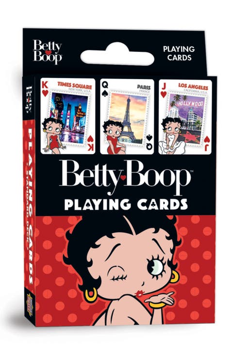 Betty Boop Playing Cards