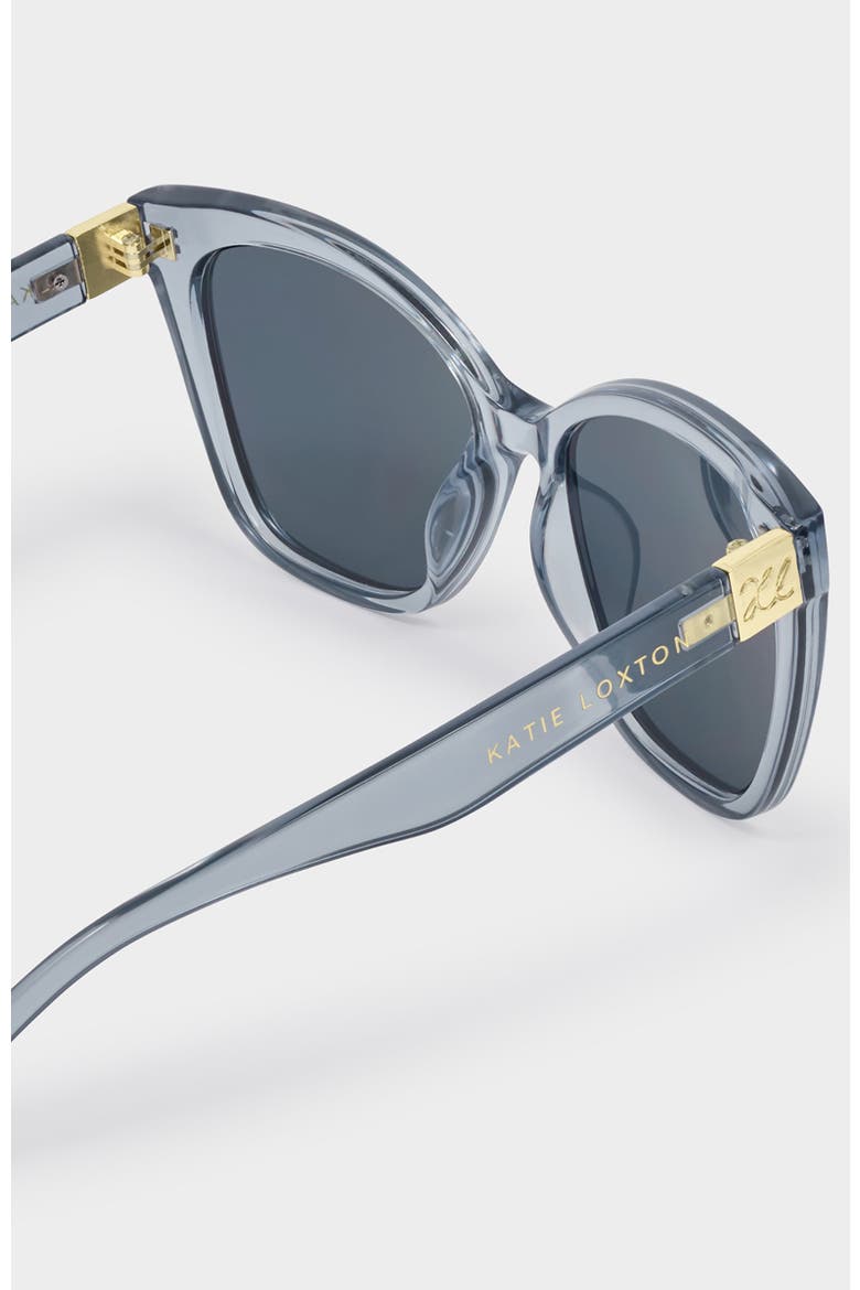 Mykonos Sunglasses, Alternate, color, Blue Transparent