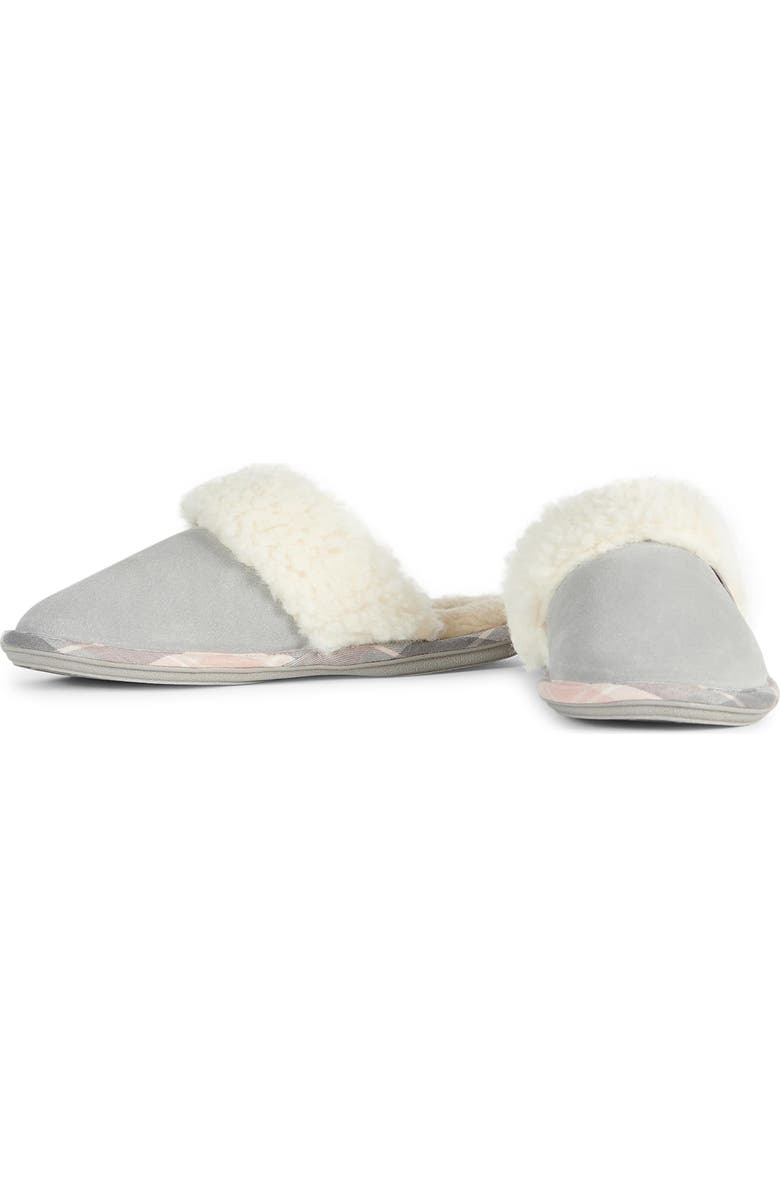 Barbour Lydia Faux Fur Slipper, Alternate, color,