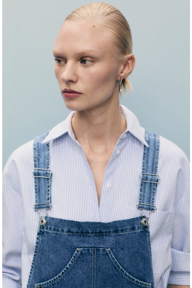 Denim Overalls, Alternate, color, MEDIUM BLUE
