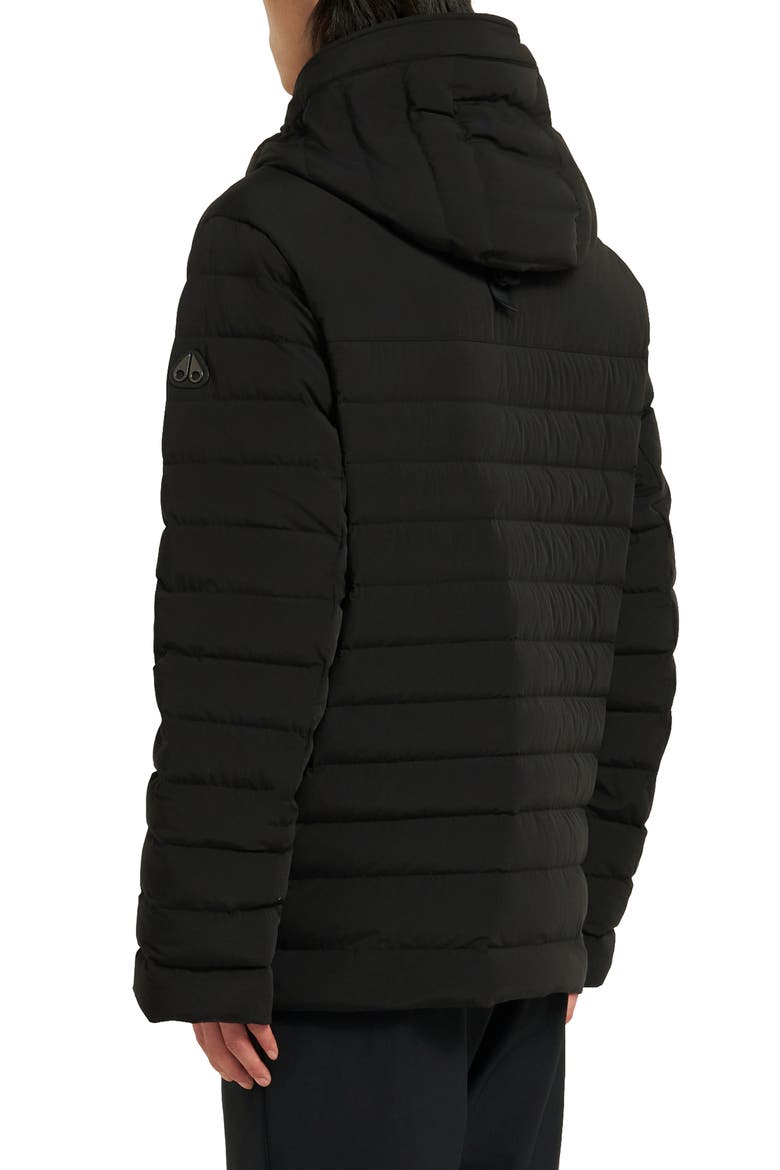 Greystone Down Jacket, Alternate, color, BLACK