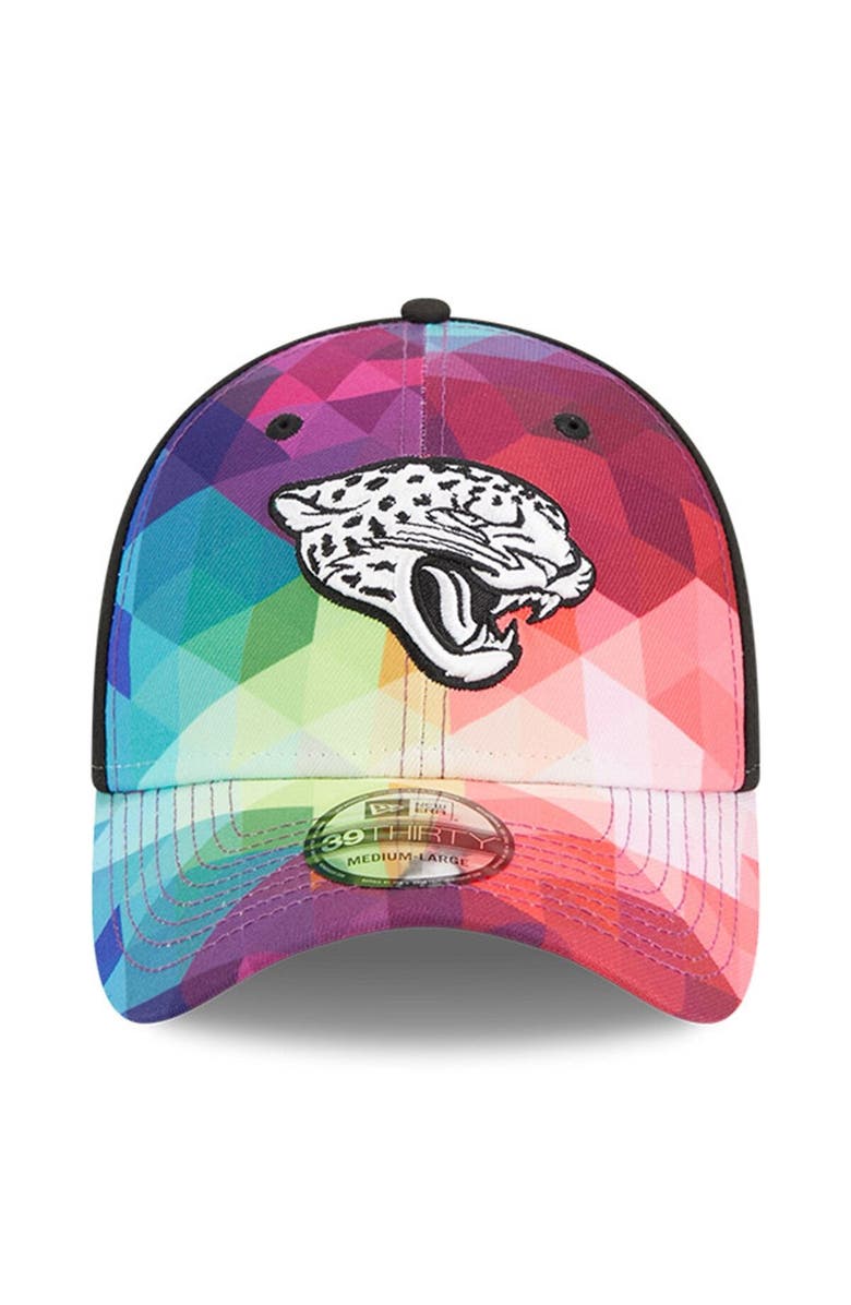 New Era Men's New Era  Pink Jacksonville Jaguars 2023 NFL Crucial Catch 39THIRTY Flex Hat, Alternate, color, Pink