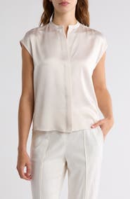 Vince Satin Shell Tank