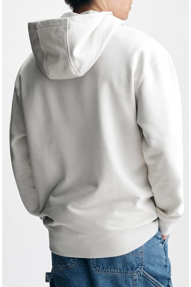 Logo Graphic Cotton Hoodie, Alternate, color, WHITE ONYX