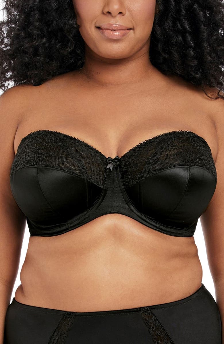 Goddess Adelaide Full Figure Strapless Underwire Bra, Alternate, color, 