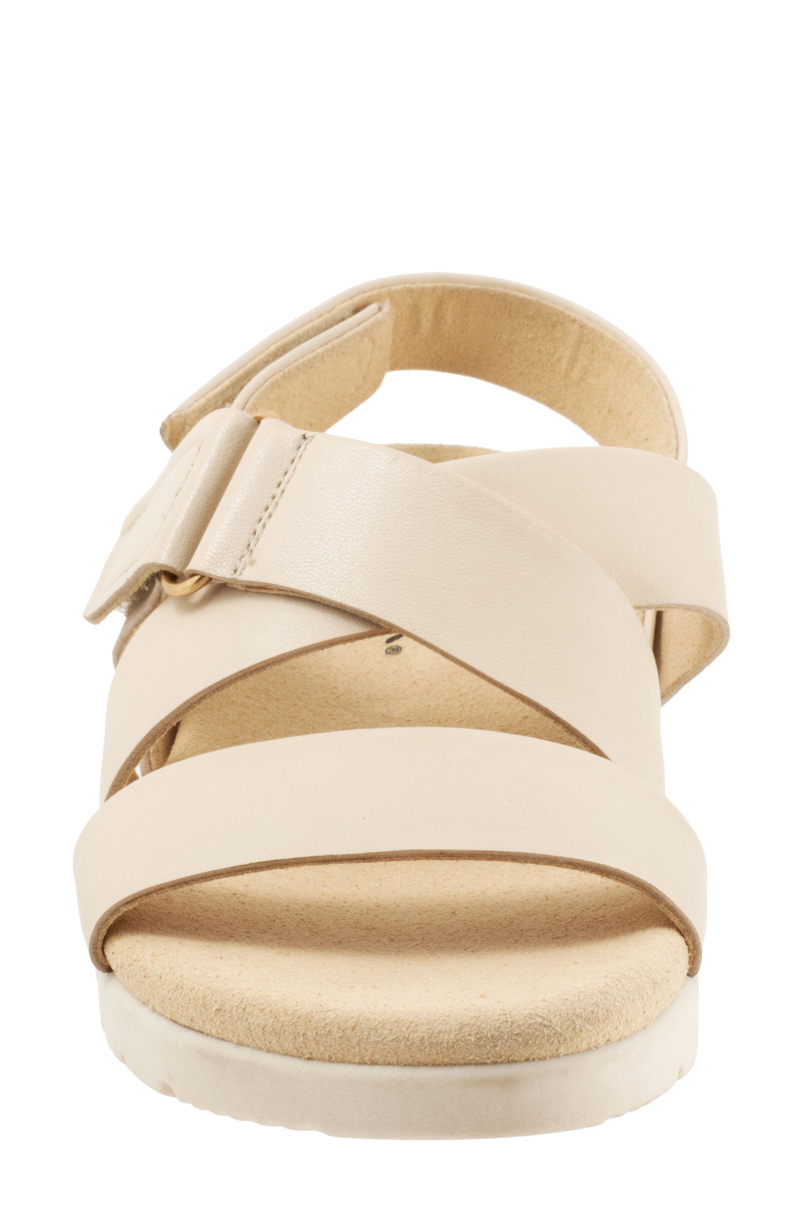 Novi Ankle Strap Wedge Sandal, Alternate, color, IVORY