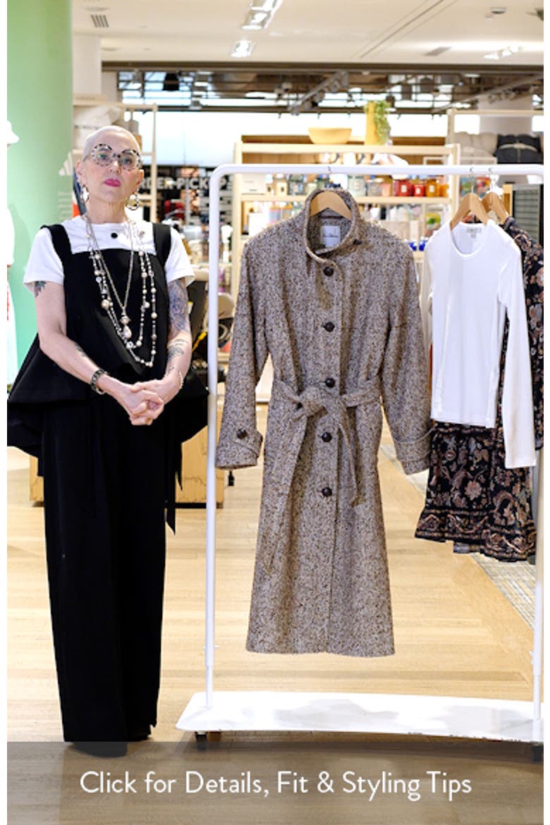 Stand Collar Wrap Coat video