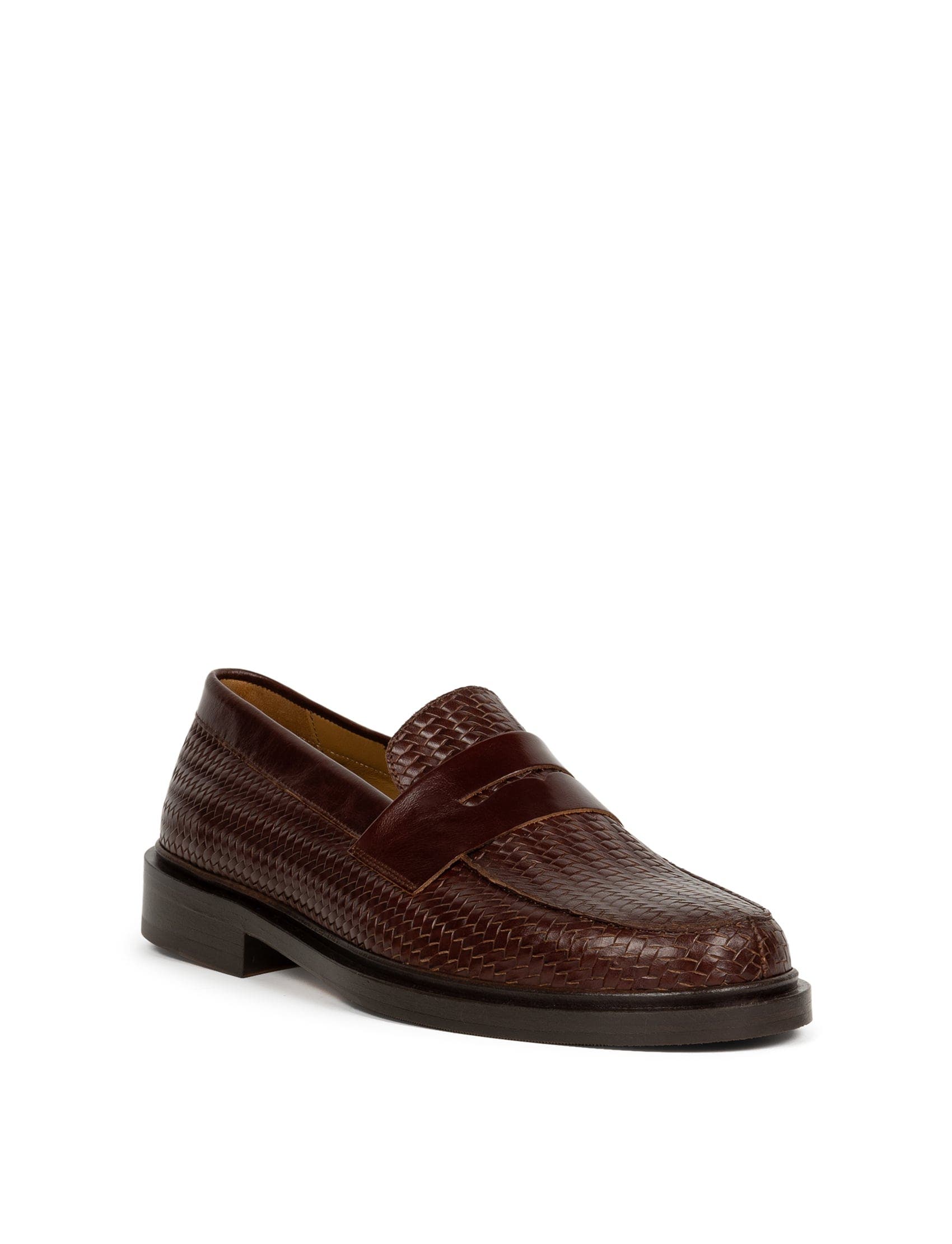 Flint Loafers, Alternate, color, Brownie
