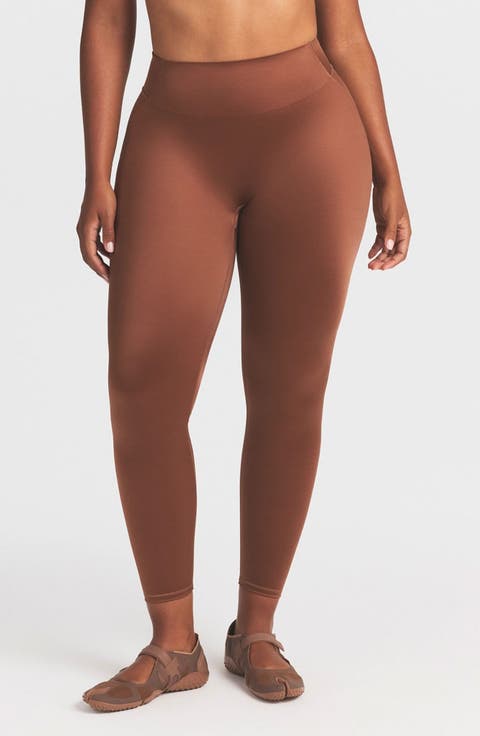 Shine Bonded Waist Leggings