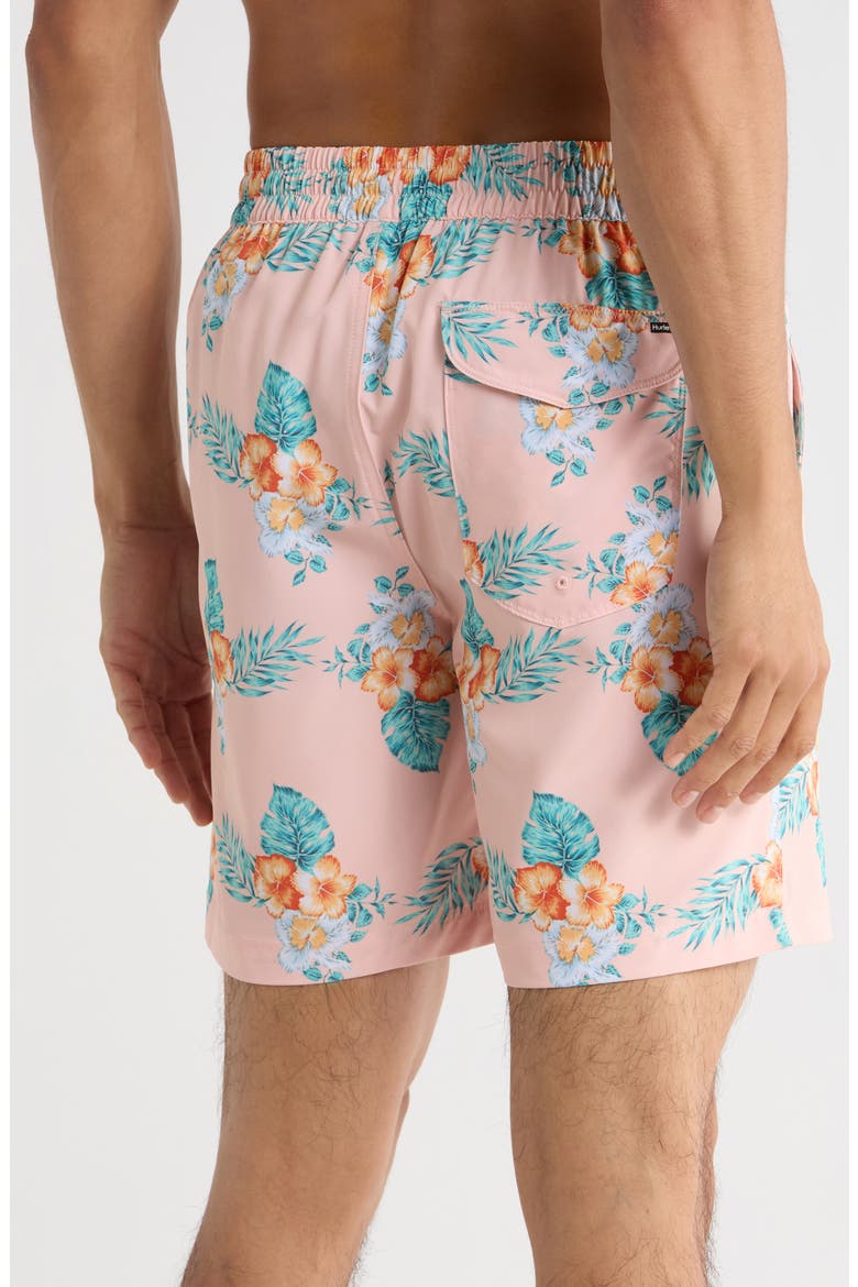 Congo Volley Swim Shorts, Alternate, color, PINK