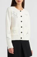 NVLT Paris Embroidered Cardigan