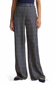 Polo Ralph Lauren Mulberry Silk Blend Trousers