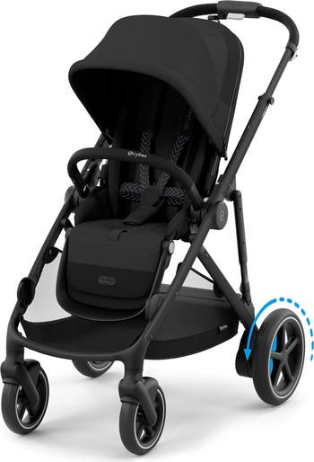 Cybex Gazelle s ブラック Cybex Gazelle S Single-to-Double Stroller - Black Frame