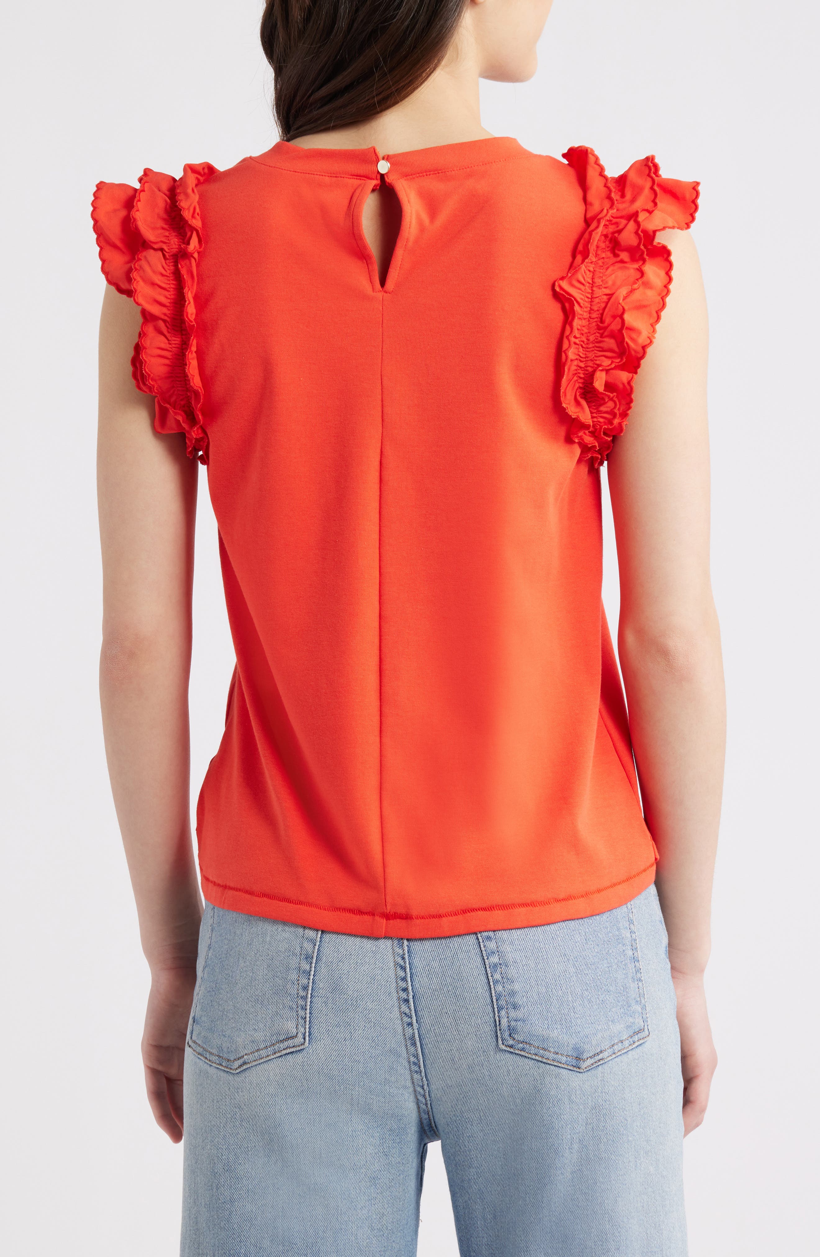 Ruffle Sleeve Top - image 2