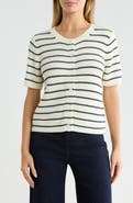 Splendid Devon Short Sleeve Cotton Cardigan