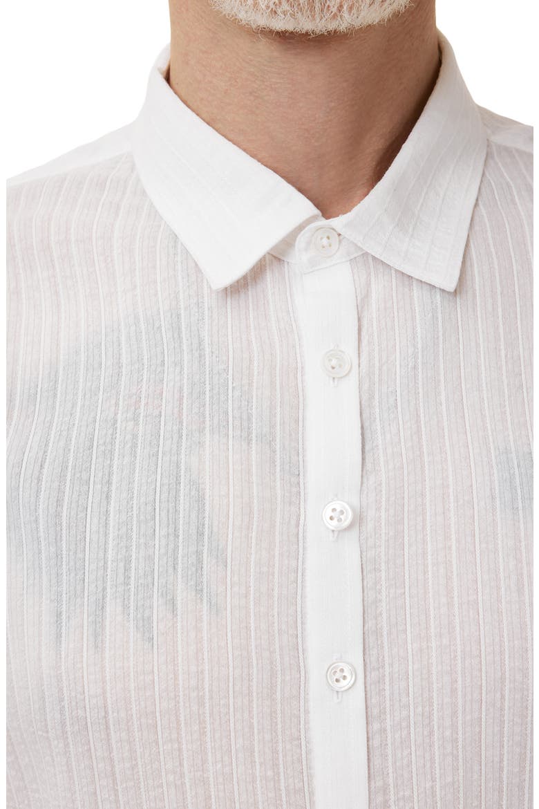 Bucks Button-Up Shirt, Alternate, color, CHALK